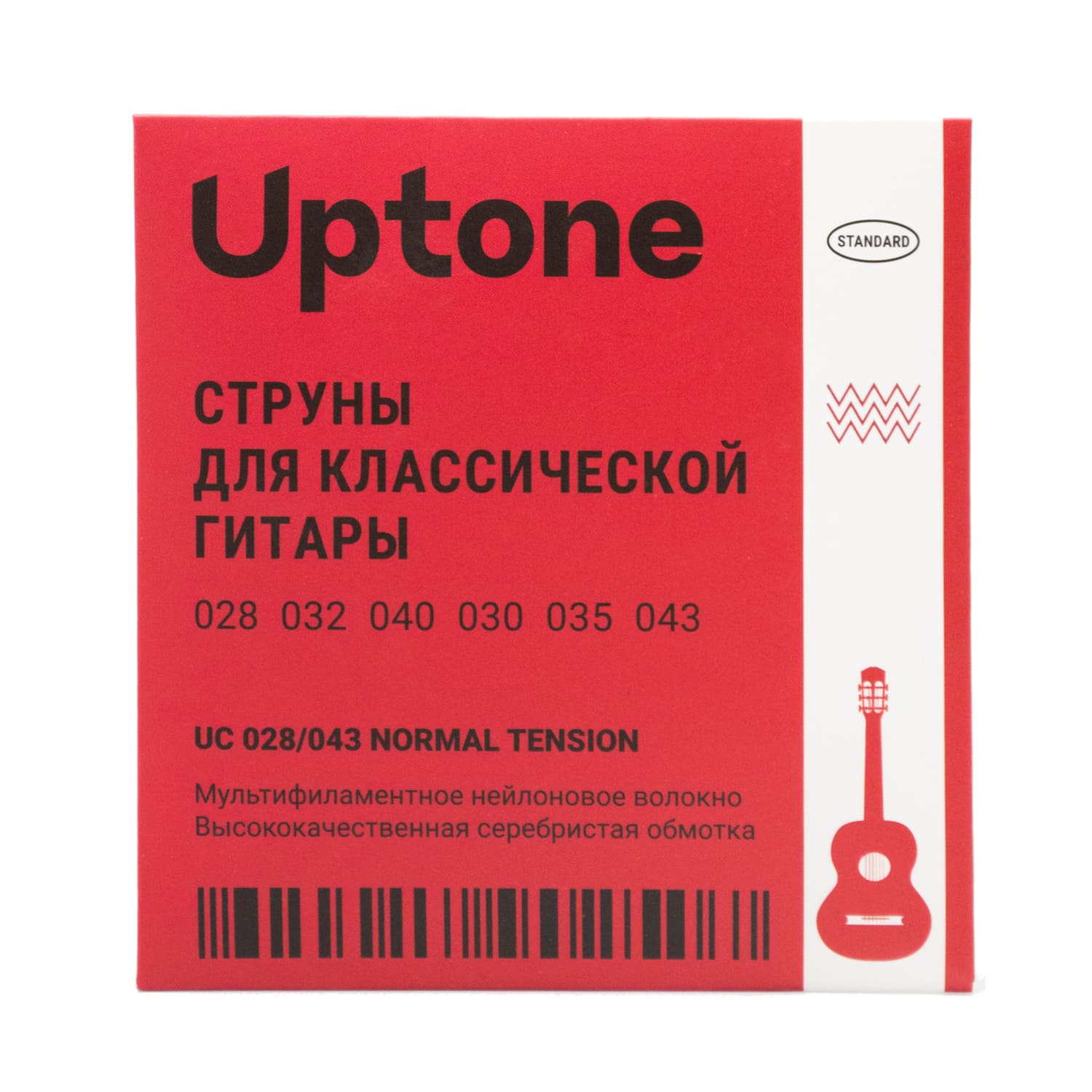 Струны для классической гитары UPTONE Standard UC 028/043