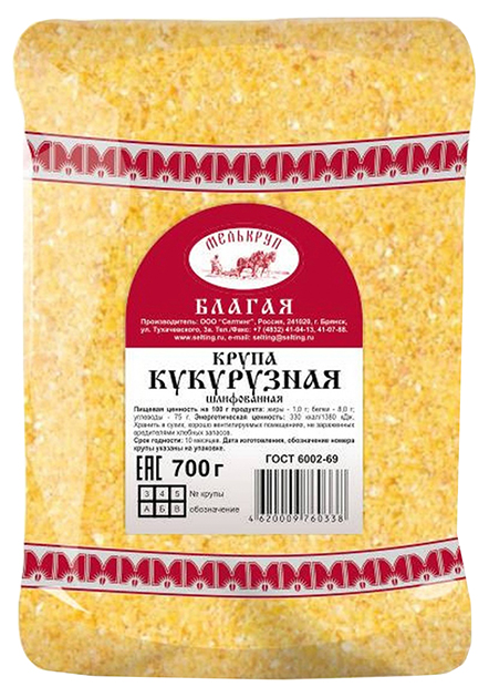 

Крупа кукурузная Мелькруп 700 г
