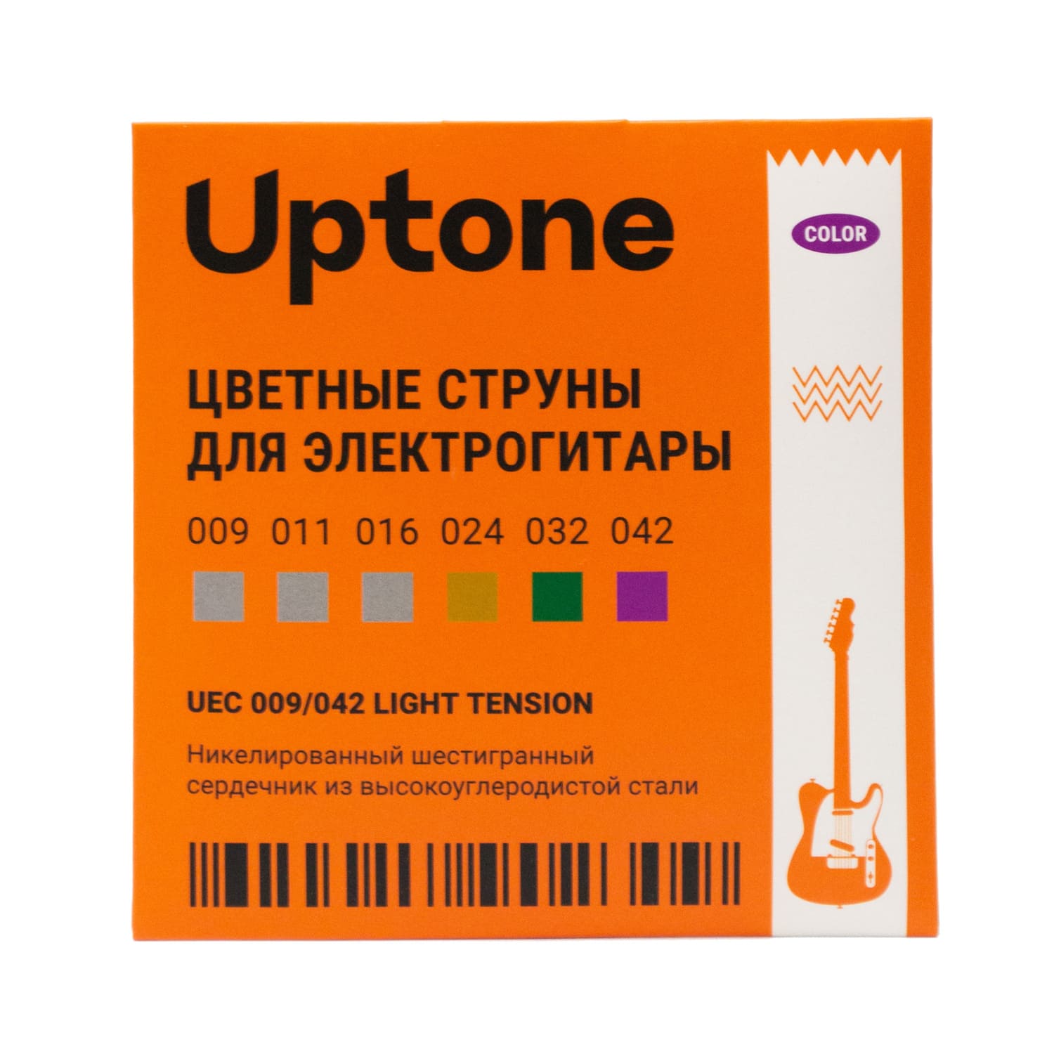 Струны для электрогитары UPTONE Standard UEC 009/042