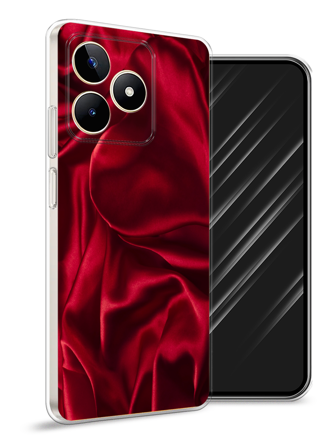 

Чехол Awog на Realme C53 "Текстура красный шелк", 2514650-3
