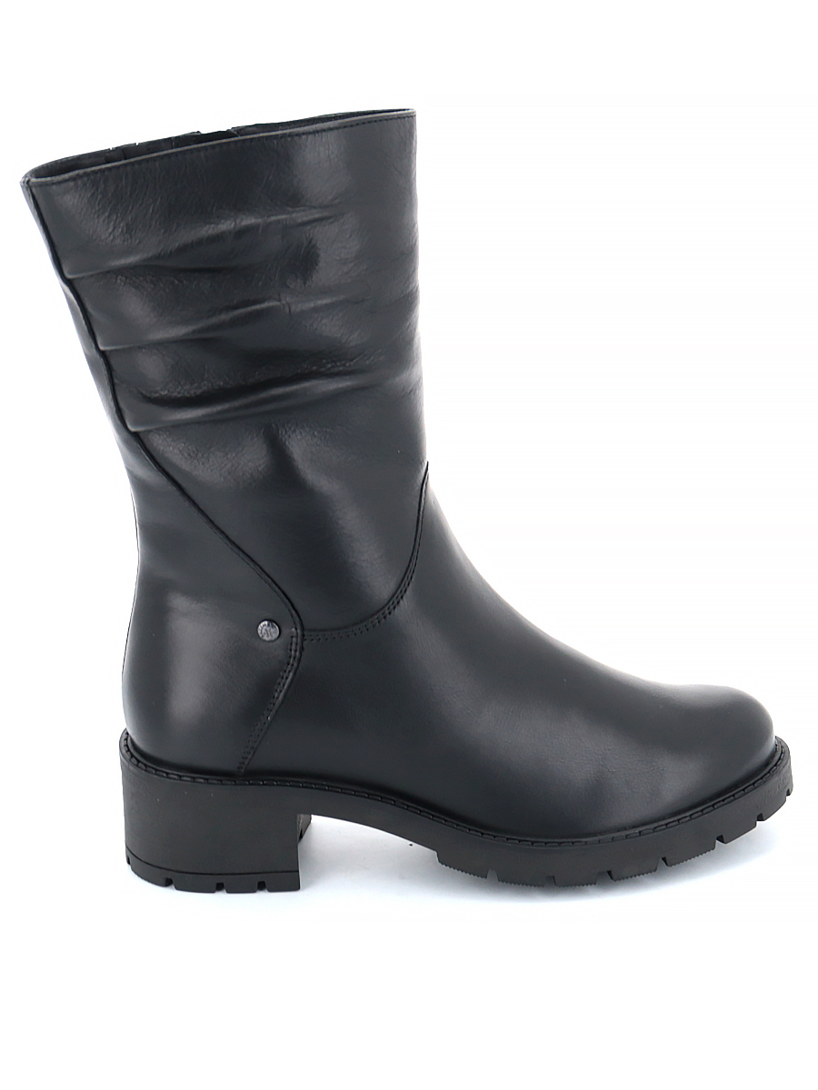 

Полусапоги женские Olivia 361-52-7 черные 40 RU, Черный, 361-52-7