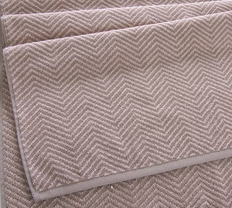 Махровое полотенце Comfort Life 70x140 см 450 г/м2 Тибр, серый шато