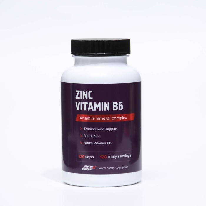 

Цинк + витамин B6 Симпливит zinc vitamin B6 капсулы 120 шт.