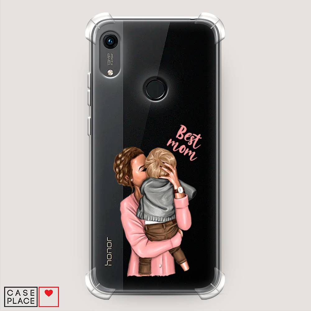 

Чехол Awog на Huawei Y6s "Мама с малышом", Разноцветный, 611551-1