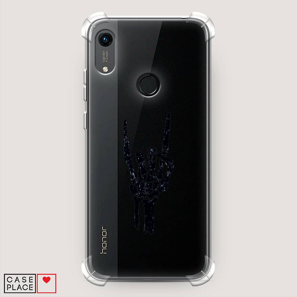

Чехол Awog на Huawei Y6s "Rock for a skeleton", Разноцветный, 611551-1
