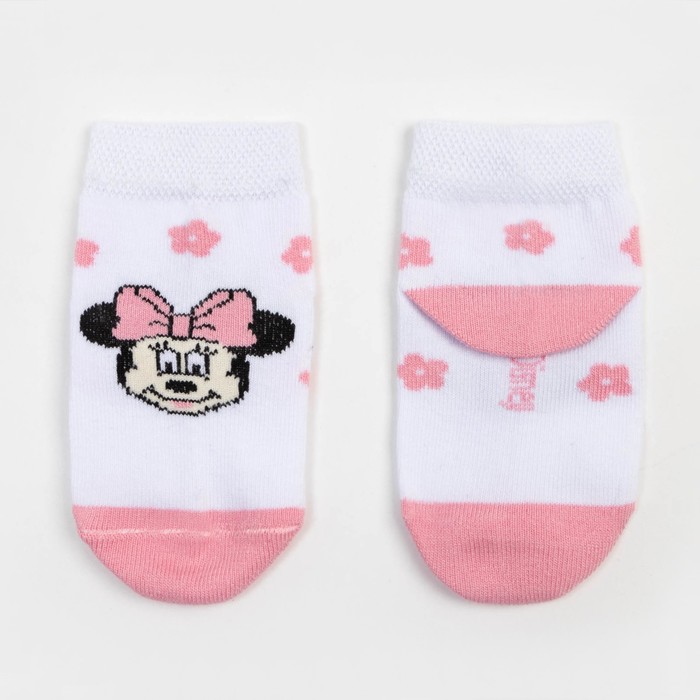 

Носки "Minnie", Минни Маус, белый, 8-10 см, Минни Маус