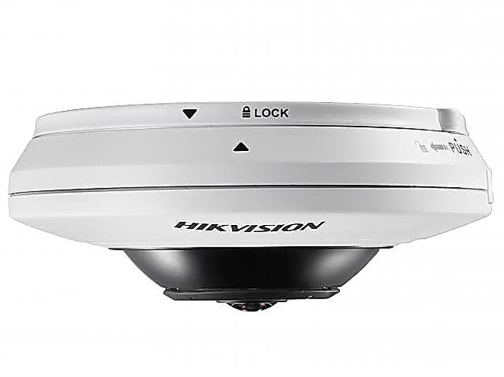 фото Ip-камера hikvision ds-2cd2935fwd-i с fisheye-объективом, exir-подсветкой 8 м 3 мп