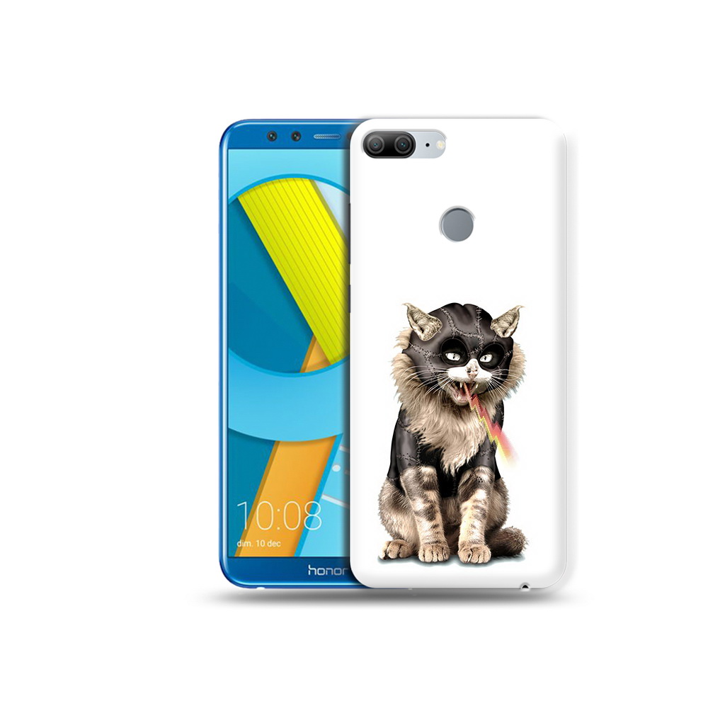 Чехол MyPads Tocco для Huawei Honor 9 Lite дьяволский кот (PT117118.56.341)