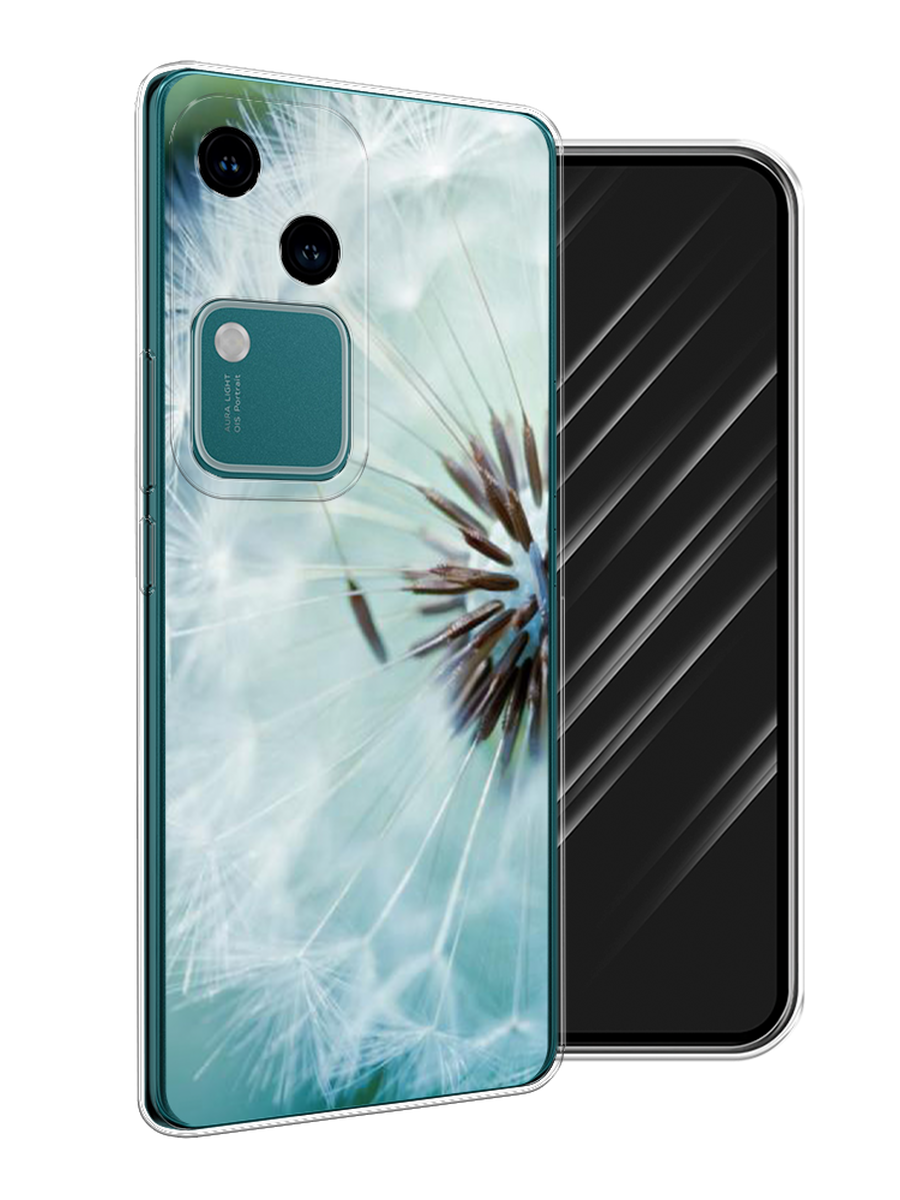 

Чехол Awog на Vivo V30/S18 "Пух одуванчика", Серебристый;серый, 2610150-1