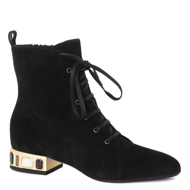 

Ботинки женские Giovanni Fabiani W21817 черные 38 EU, W21817