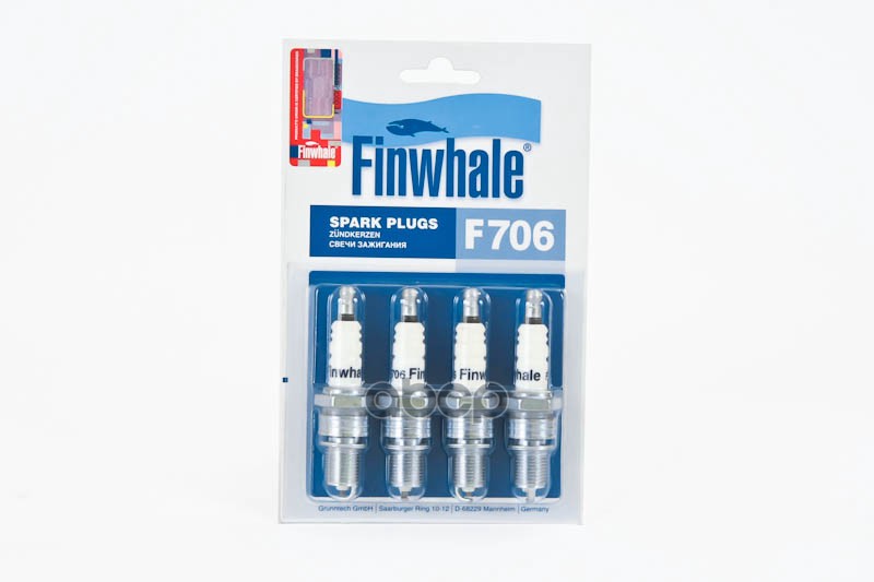 Свеча Зажигания Комплект Finwhale f706