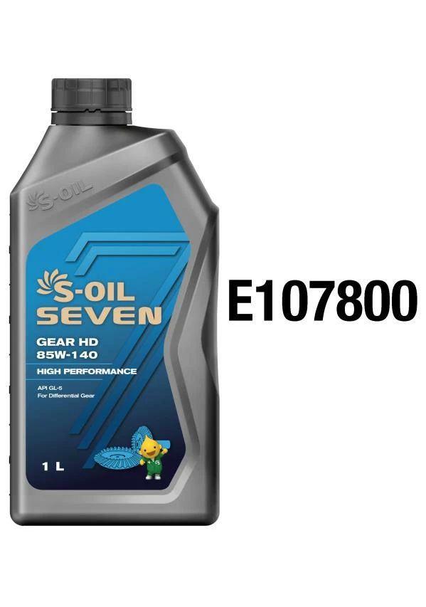 Масло Трансмиссионное S-Oil Gear Hd 85W-140 1 Л S-OIL E107800