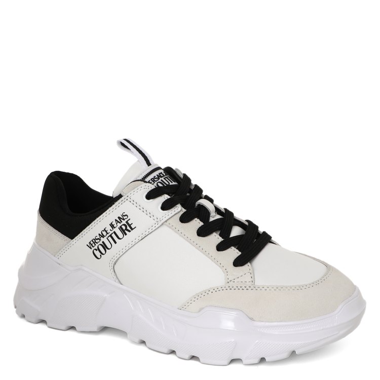 

Кроссовки мужские Versace Jeans Couture 75YA3SC2 белые 42 EU, Белый, 75YA3SC2