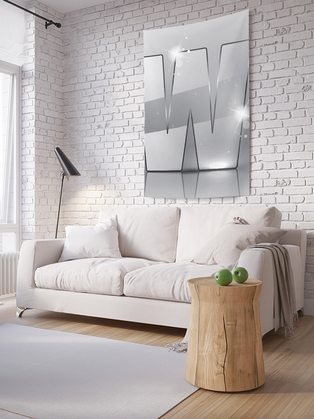 

Вертикальное фотопанно на стену JoyArty Сверкающая w 100x150 см, Сверкающая w
