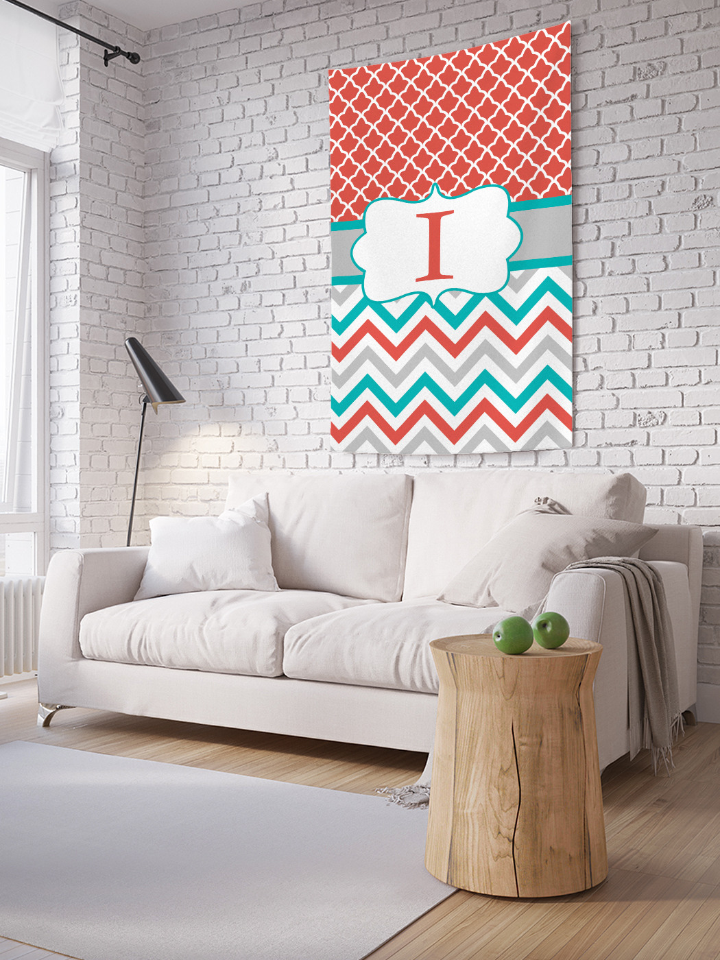 

Вертикальное фотопанно на стену JoyArty I с зигзагами 100x150 см, I с зигзагами