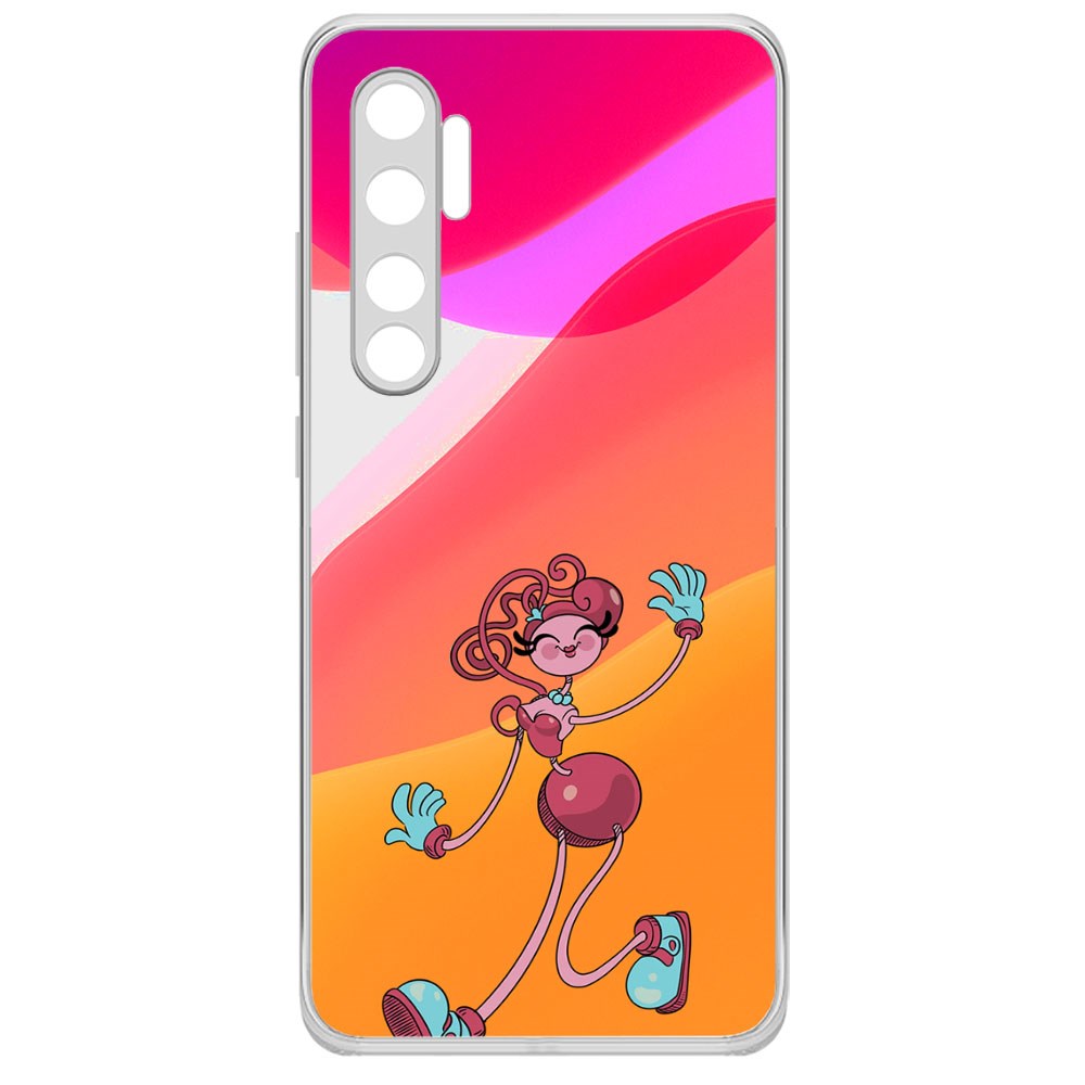 

Чехол-накладка Krutoff Clear Case - Мама Длинные Ноги для Xiaomi Mi Note 10 Lite