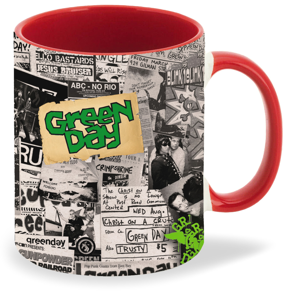 

Кружка CoolPodarok Газета Green day, Газета Green day