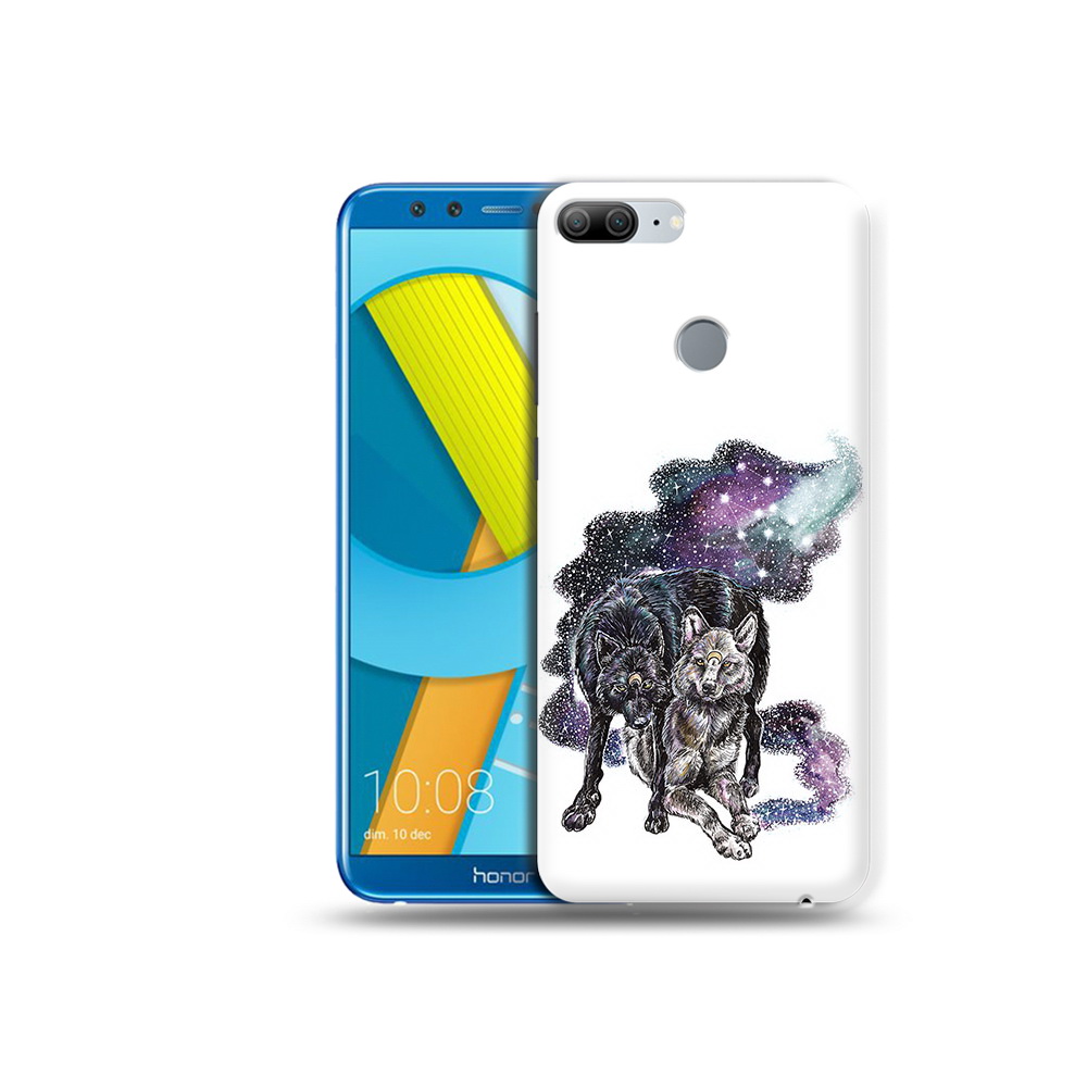 

Чехол MyPads Tocco для Huawei Honor 9 Lite звездные волки (PT117118.56.352), Прозрачный, Tocco