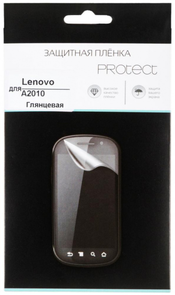 

Защитная пленка Protect для Lenovo A2010 (глянцевая), для Lenovo A2010 (глянцевая)