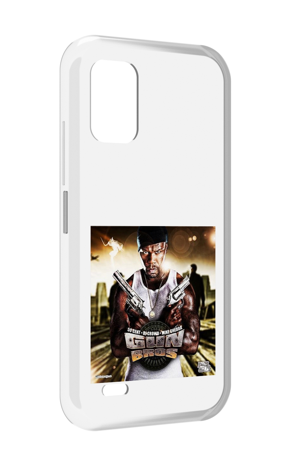 

Чехол MyPads 50 Cent - Gun Bros для UMIDIGI Bison GT2 / GT2 Pro, Прозрачный, Tocco