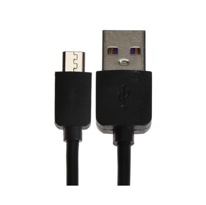 Кабель Exployd EX-K-1389 USB - Micro USB, силиконовая оплетка, 2.4А, 2 м, черный 100045889816