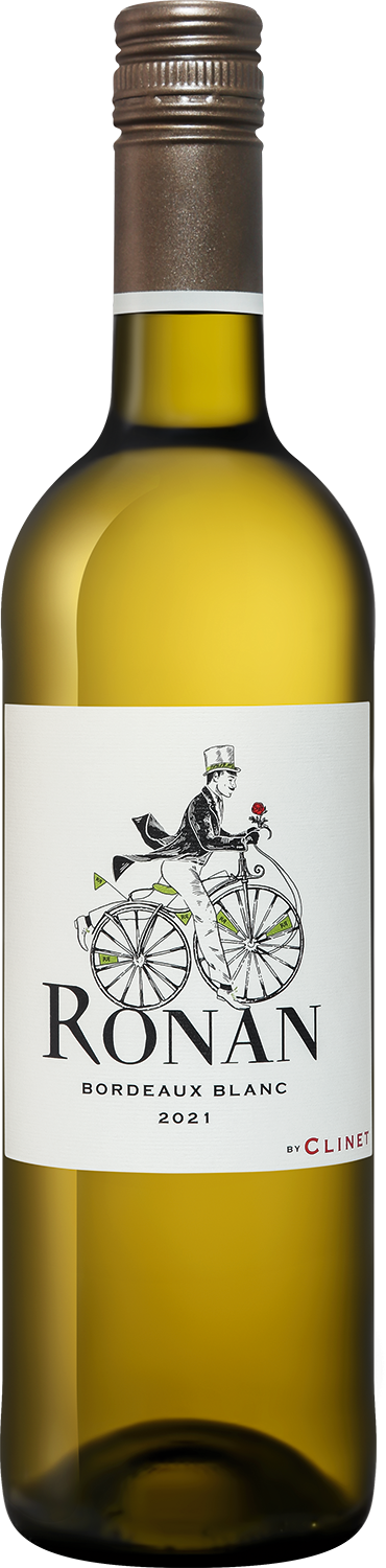 

Вино белое сухое Chateau Clinet Ronan by Clinet Bordeaux AOC Blanc 12,5% 0,75л