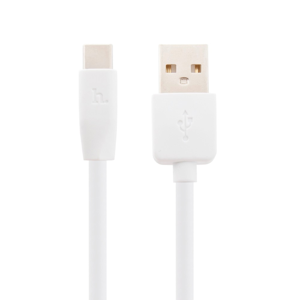 

Кабель Hoco X1 Type-C - USB 3 А, 1 м, белый
