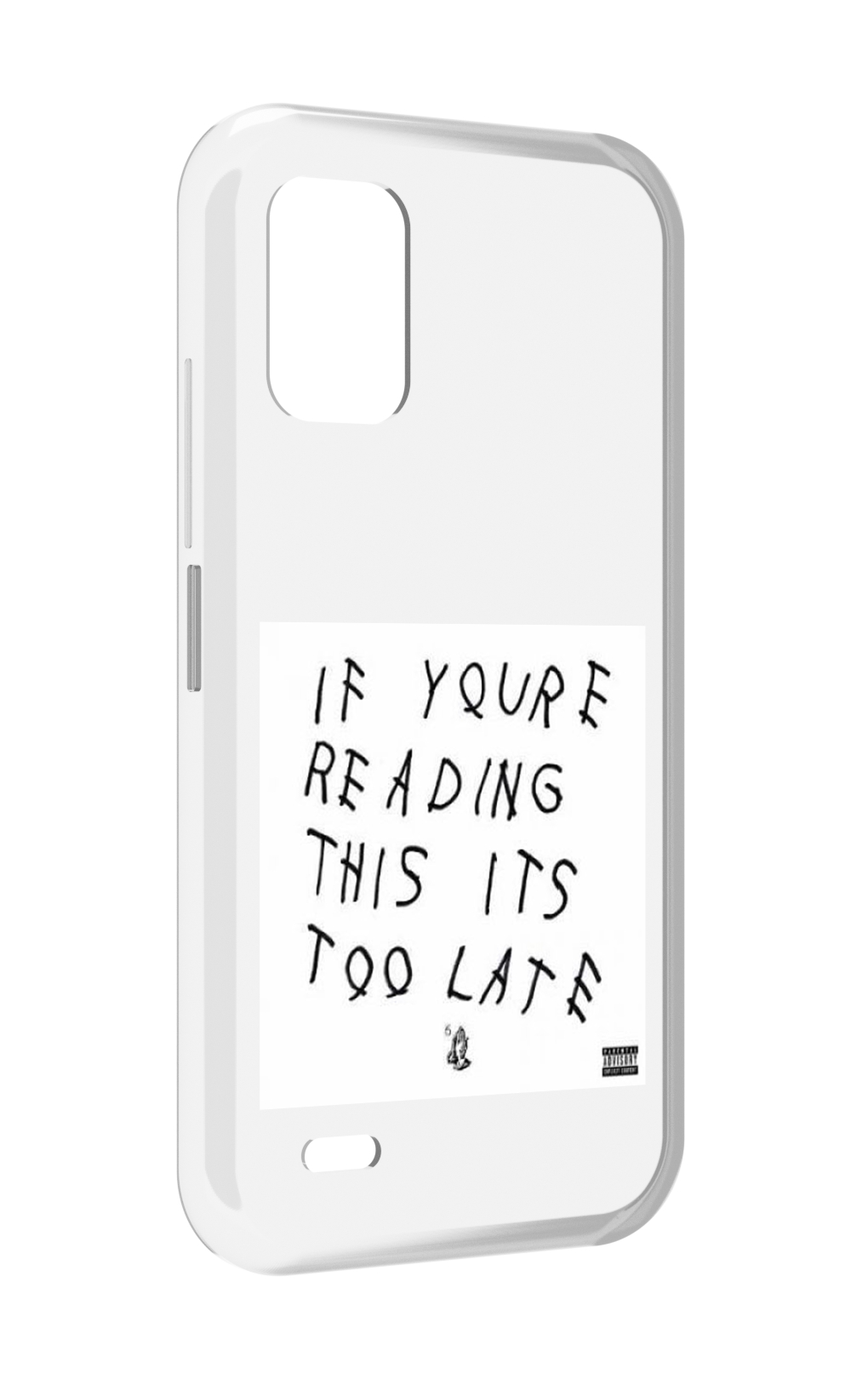 

Чехол MyPads Drake - If You’re Reading This It’s Too Late для UMIDIGI Bison GT2 / GT2 Pro, Прозрачный, Tocco