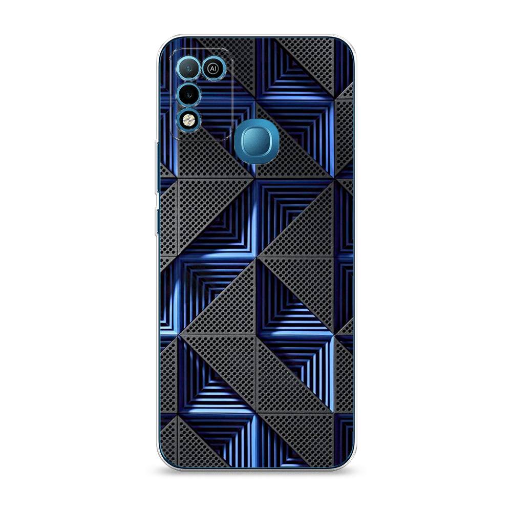 

Чехол на Infinix HOT 10 Play "IBM", Серый;синий, 3100650-3