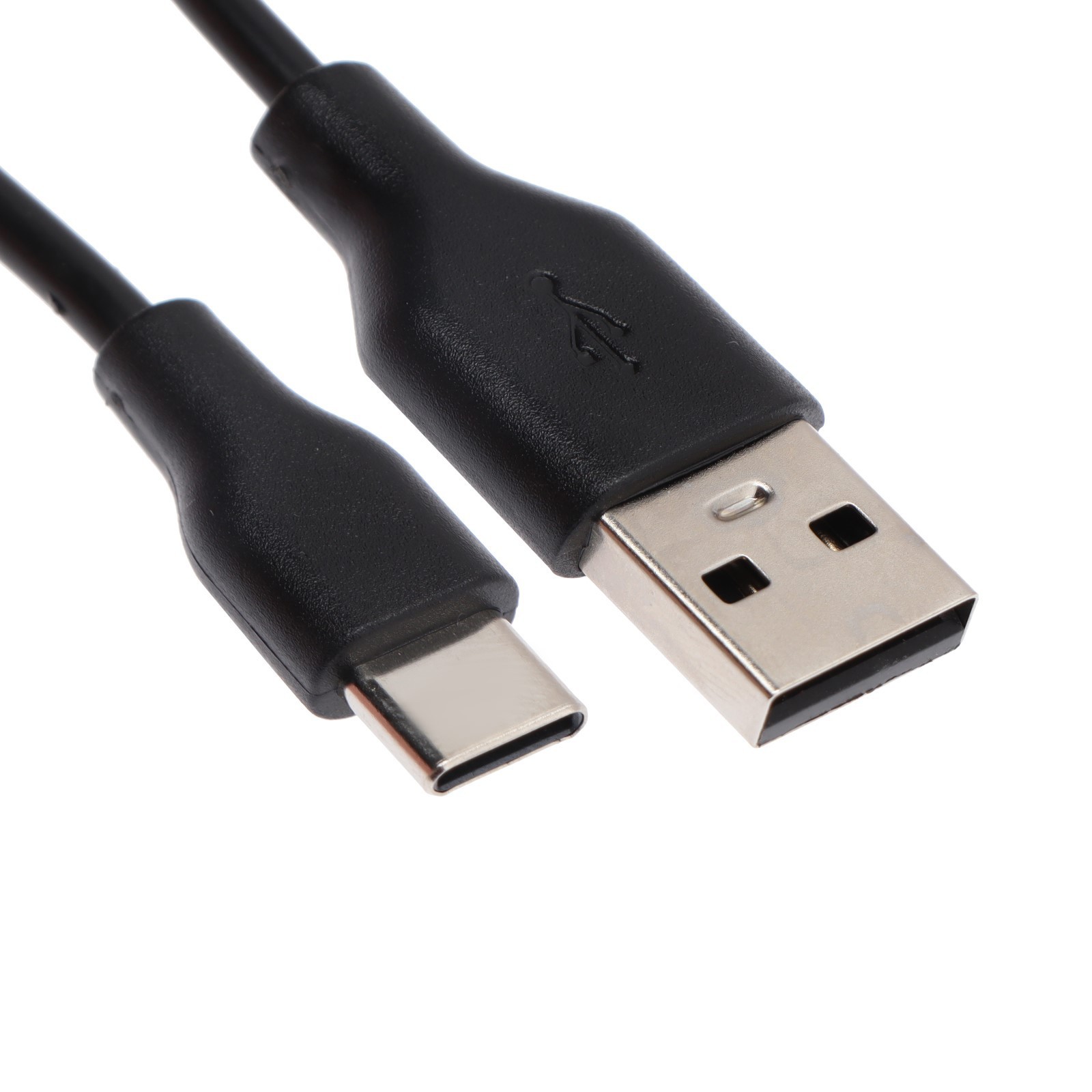 

Кабель Krutoff Classic Type-C - USB, TPE покрытие, 1.5 А, 1 м, черный