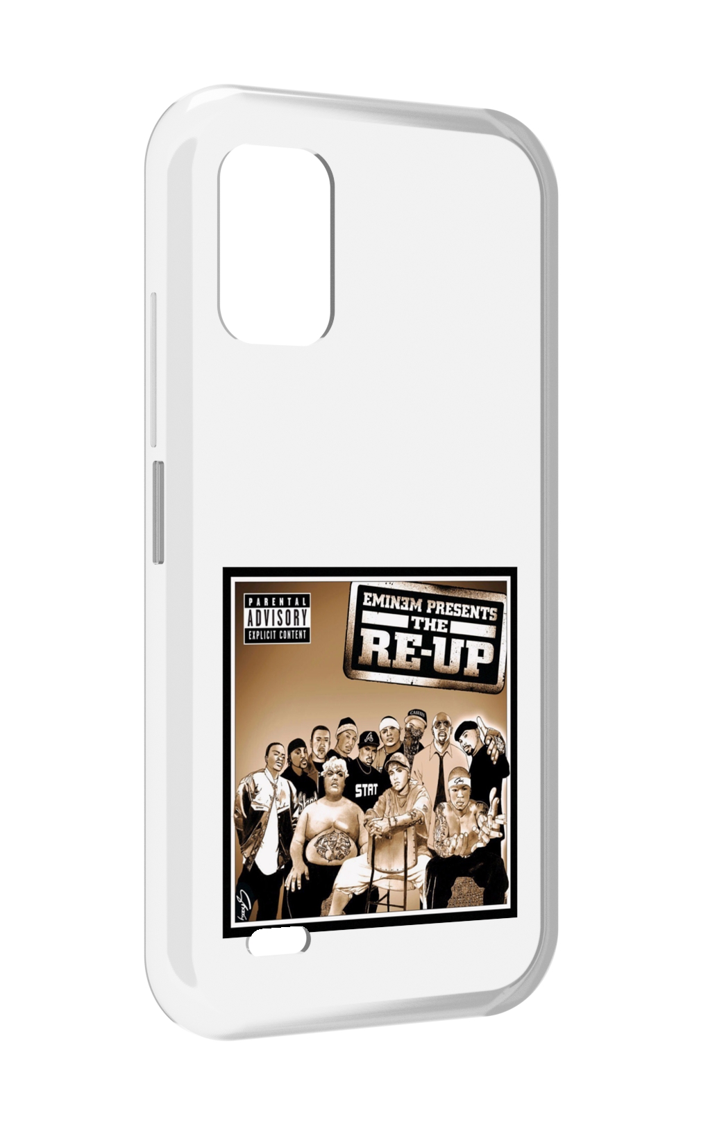 

Чехол MyPads EMINEM PRESENTS, THE RE-UP для UMIDIGI Bison GT2 / GT2 Pro, Прозрачный, Tocco