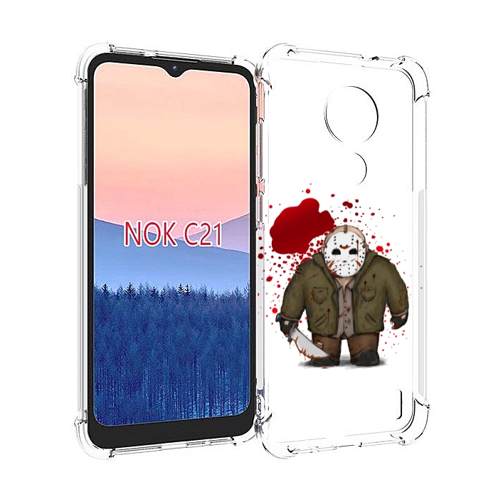 

Чехол MyPads джейсон для Nokia C21, Прозрачный, Tocco