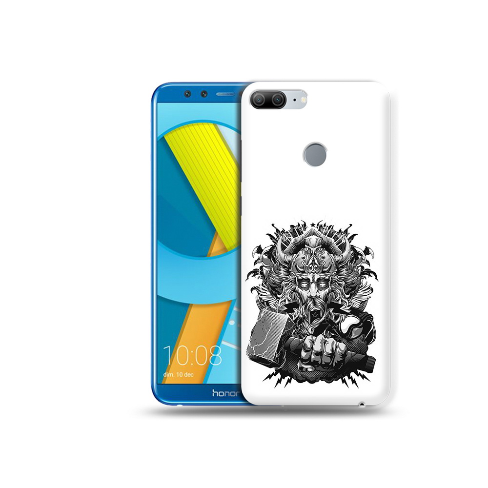 

Чехол MyPads Tocco для Huawei Honor 9 Lite злой тор (PT117118.56.363), Прозрачный, Tocco