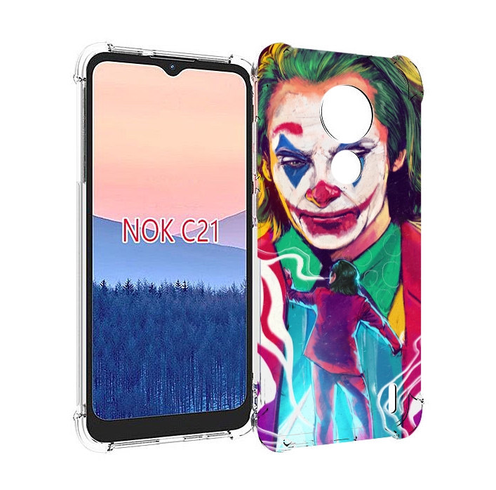 

Чехол MyPads джокер-у-джокера для Nokia C21, Прозрачный, Tocco