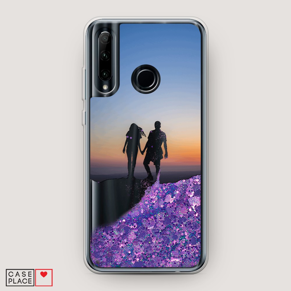 

Чехол Awog на Honor 10i/20 lite 2019/P Smart Plus 2019 "Пара на краю света", Разноцветный, 68992-1