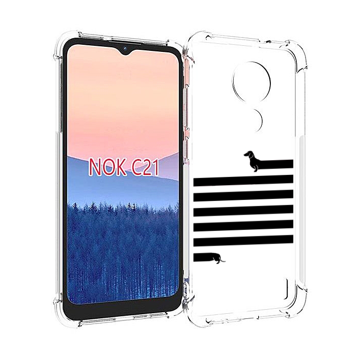 

Чехол MyPads длинная-такса для Nokia C21, Прозрачный, Tocco