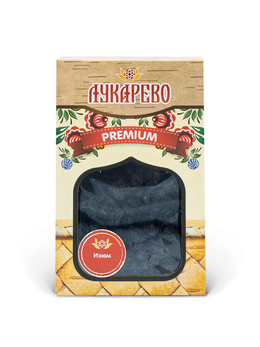 

Изюм темный Лукарево 200 г, LUK007