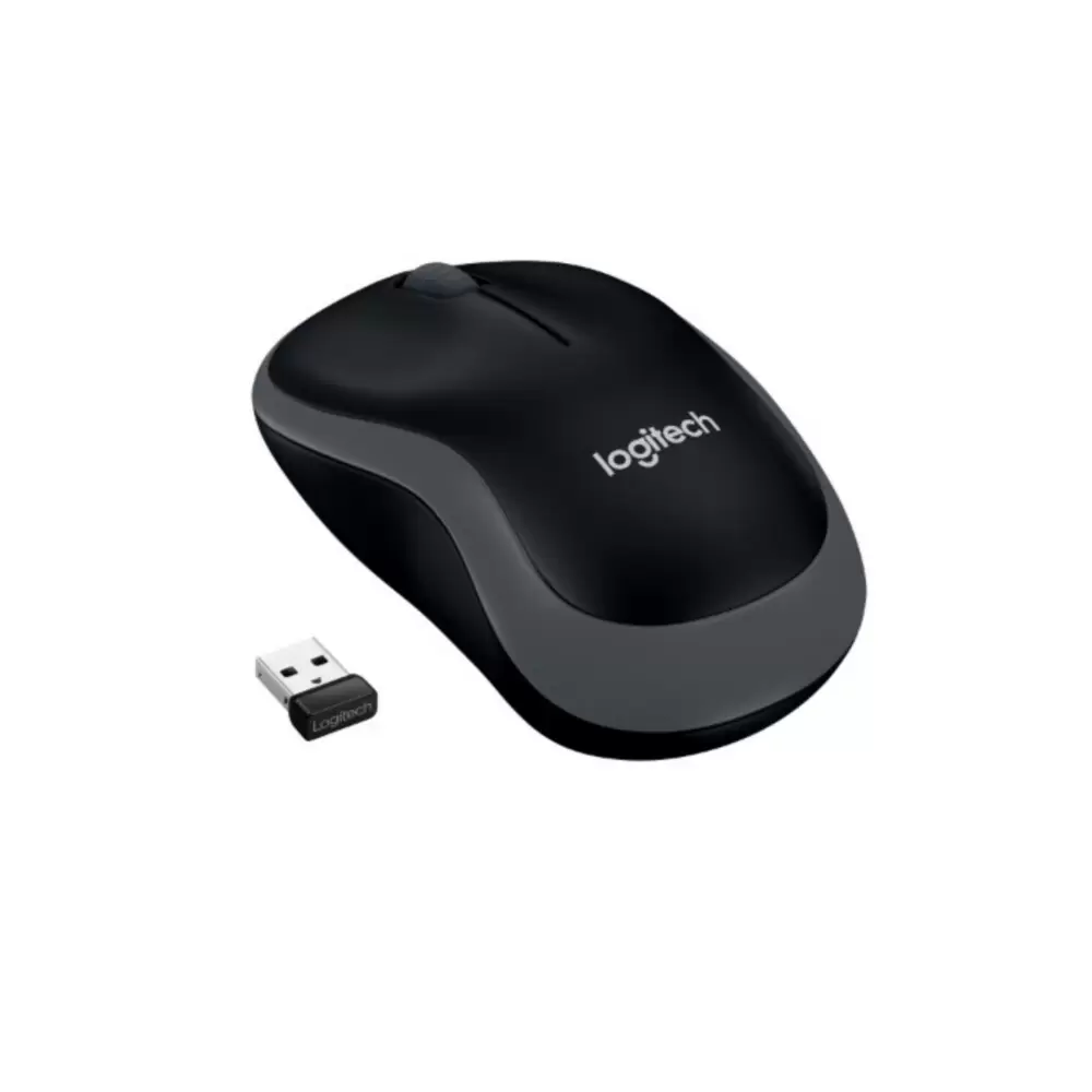 Беспроводная мышь Logitech M185 серая (910-002252/910-002238)