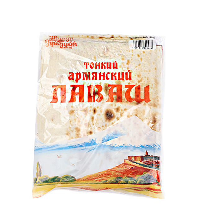 

Лаваш Натурпродукт Кавказский Халяль 400 г