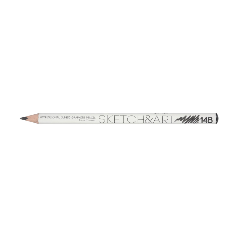 

Карандаш чернографитный SKETCH&ART 14В, 4мм 21-0064/09, (2шт.)