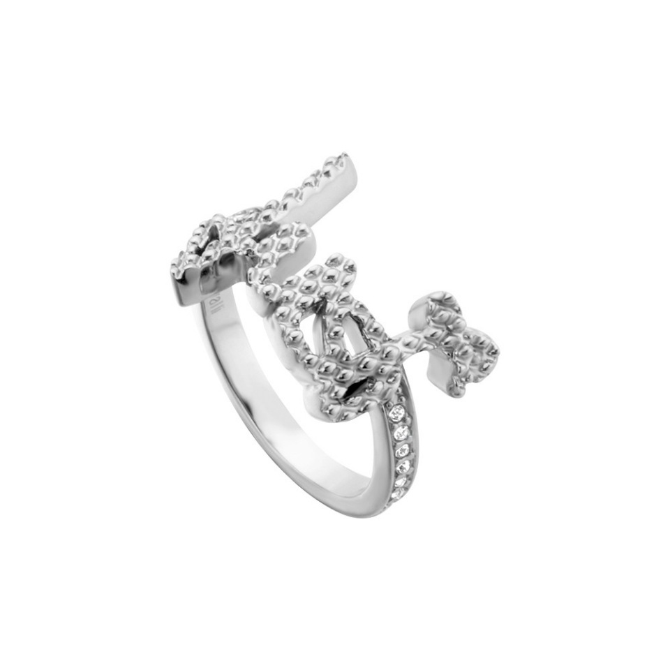 

Кольцо из стали р. 18 Just Cavalli JCRG005902, кристалл, JCRG005902