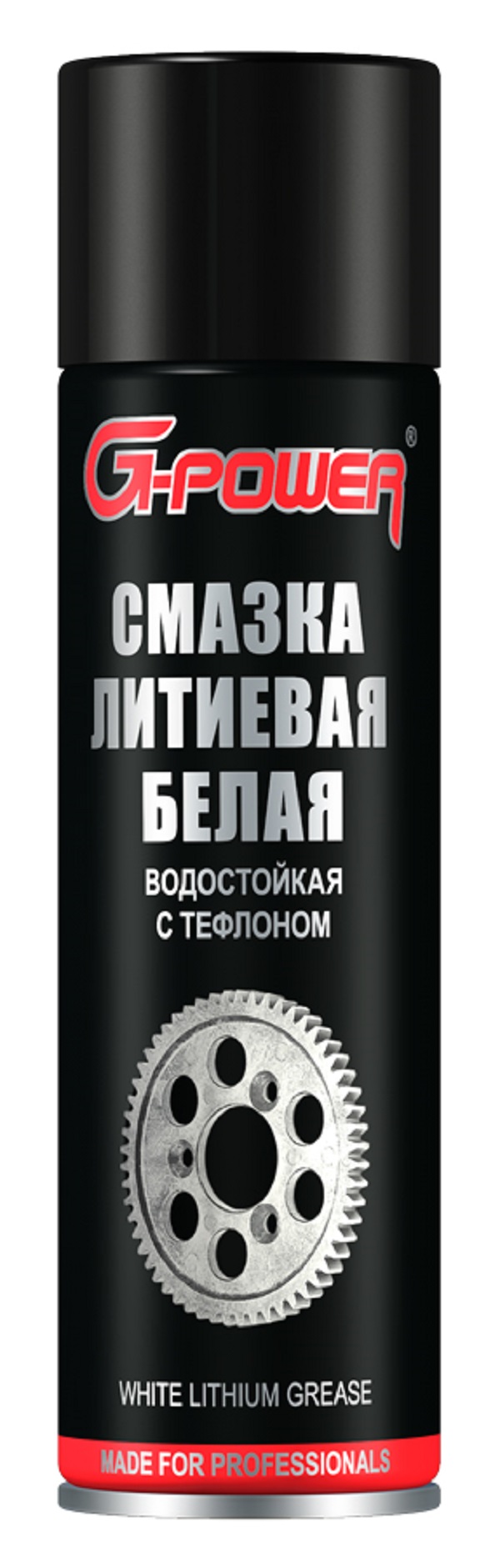 

Смазка литиевая с тефлоном G-Power GP-514 белая 650 мл аэрозоль