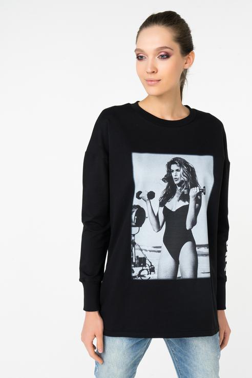 

Свитшот женский ZNAKI Z-200_B_SC черный S, Z-200_B_SC