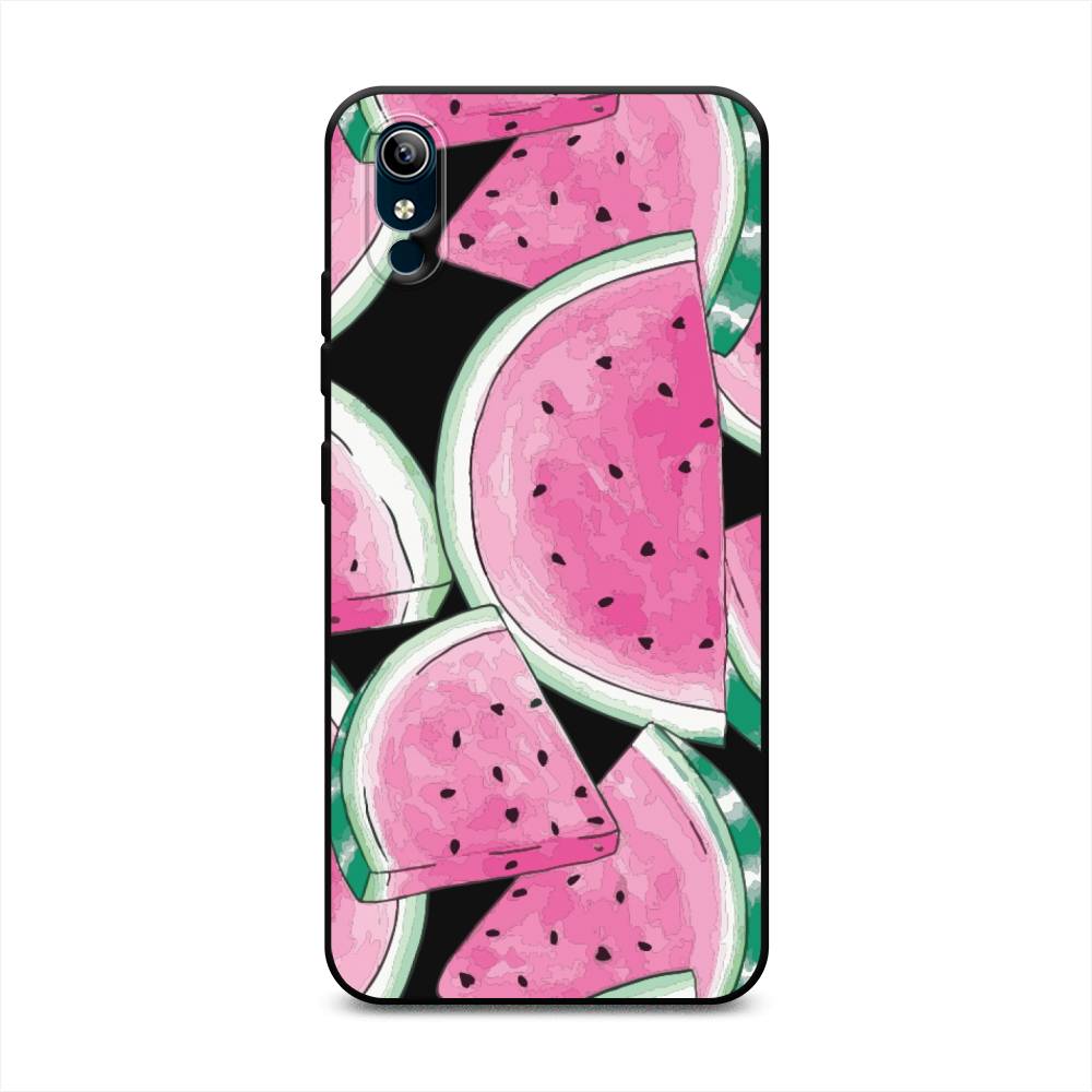 

Чехол Awog на Vivo Y91c/Y1s "Акварельные арбузы", Разноцветный, 262852-1