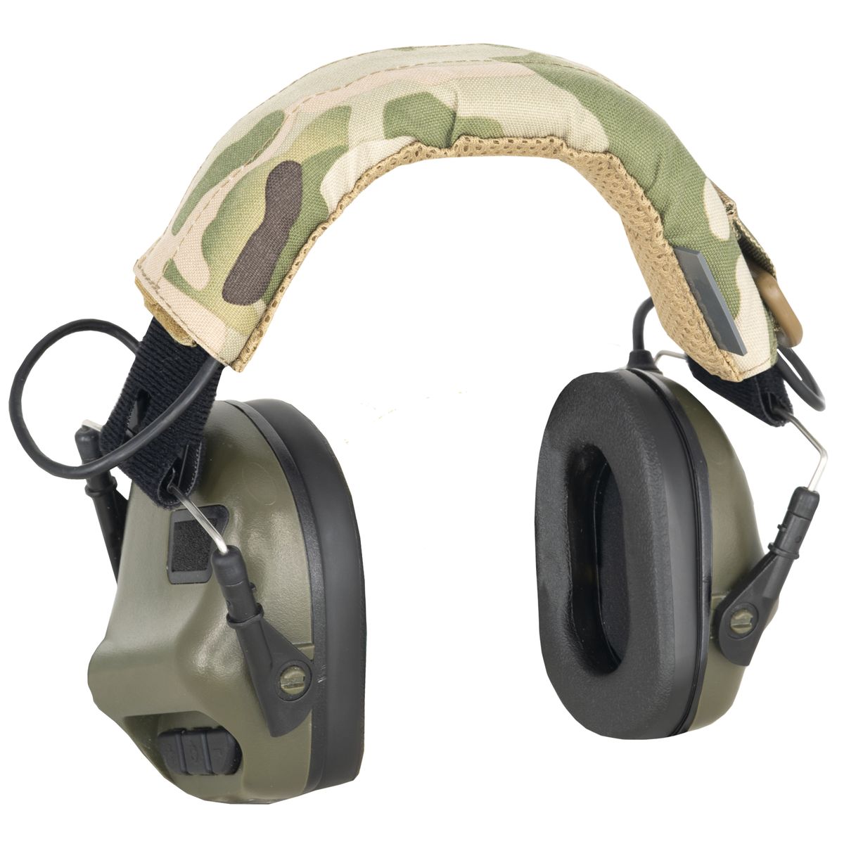 

Накладка на активные наушники Mordor Tac. Дуга мультикам, Headband Cover "Duga"