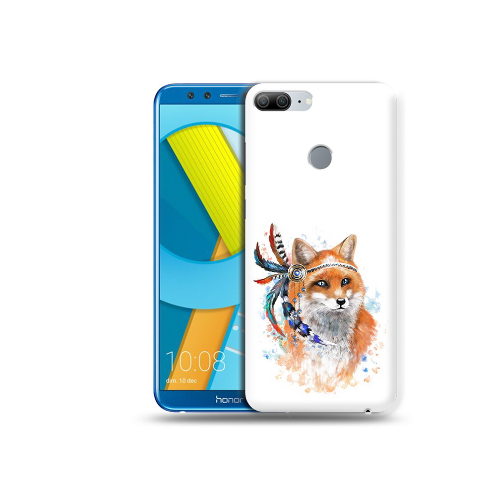 

Чехол MyPads Tocco для Huawei Honor 9 Lite инду лиса (PT117118.56.377), Прозрачный, Tocco