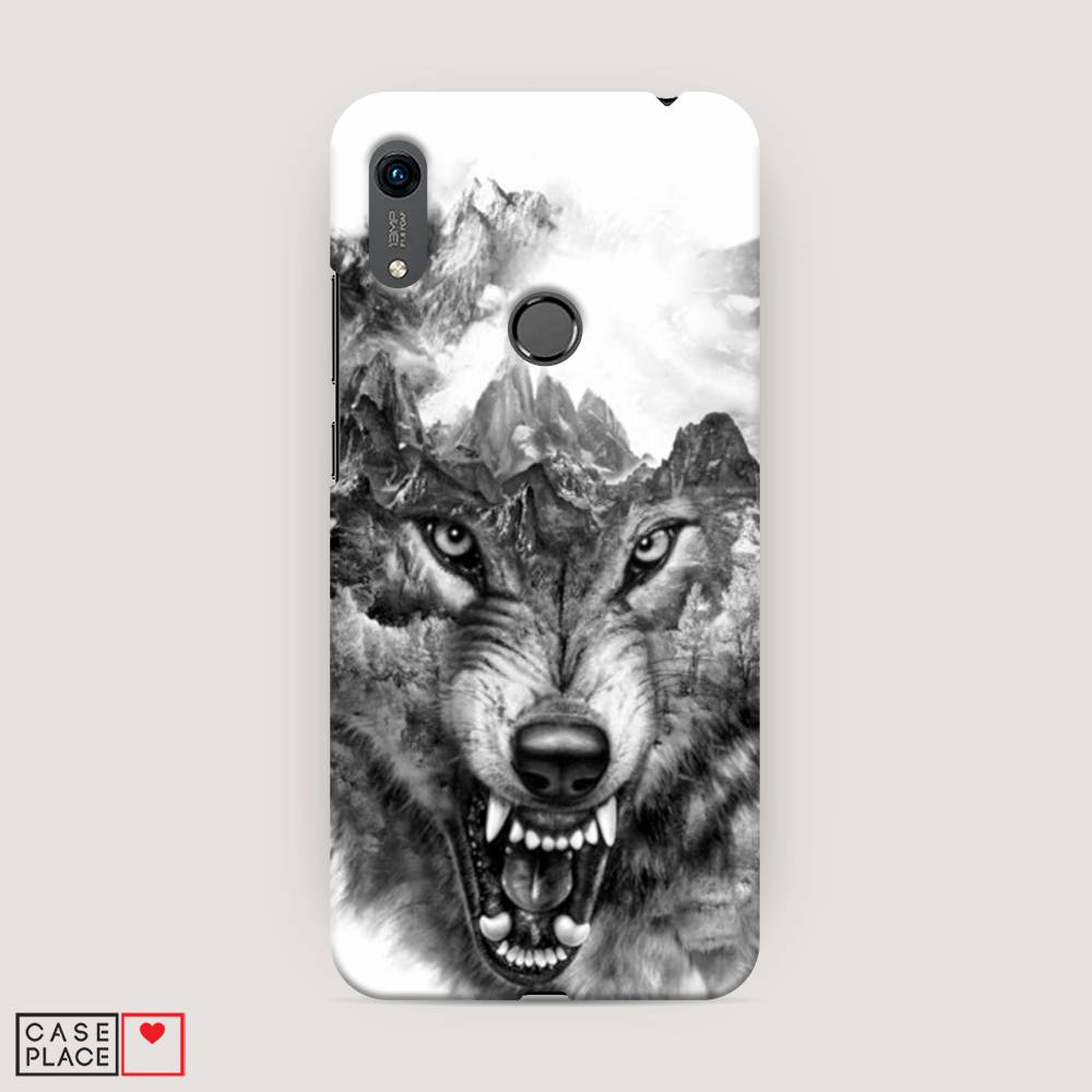 

Чехол Awog "Волк в горах" для Huawei Y6s
