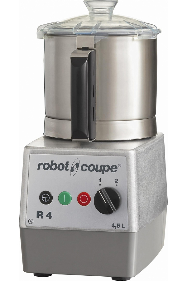Блендер Robot Coupe R4 серебристый мультирезка robot coupe cl50 220в без дисков серебристый