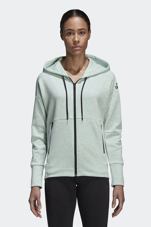 

Толстовка женская Adidas CZ2934 голубая S, CZ2934