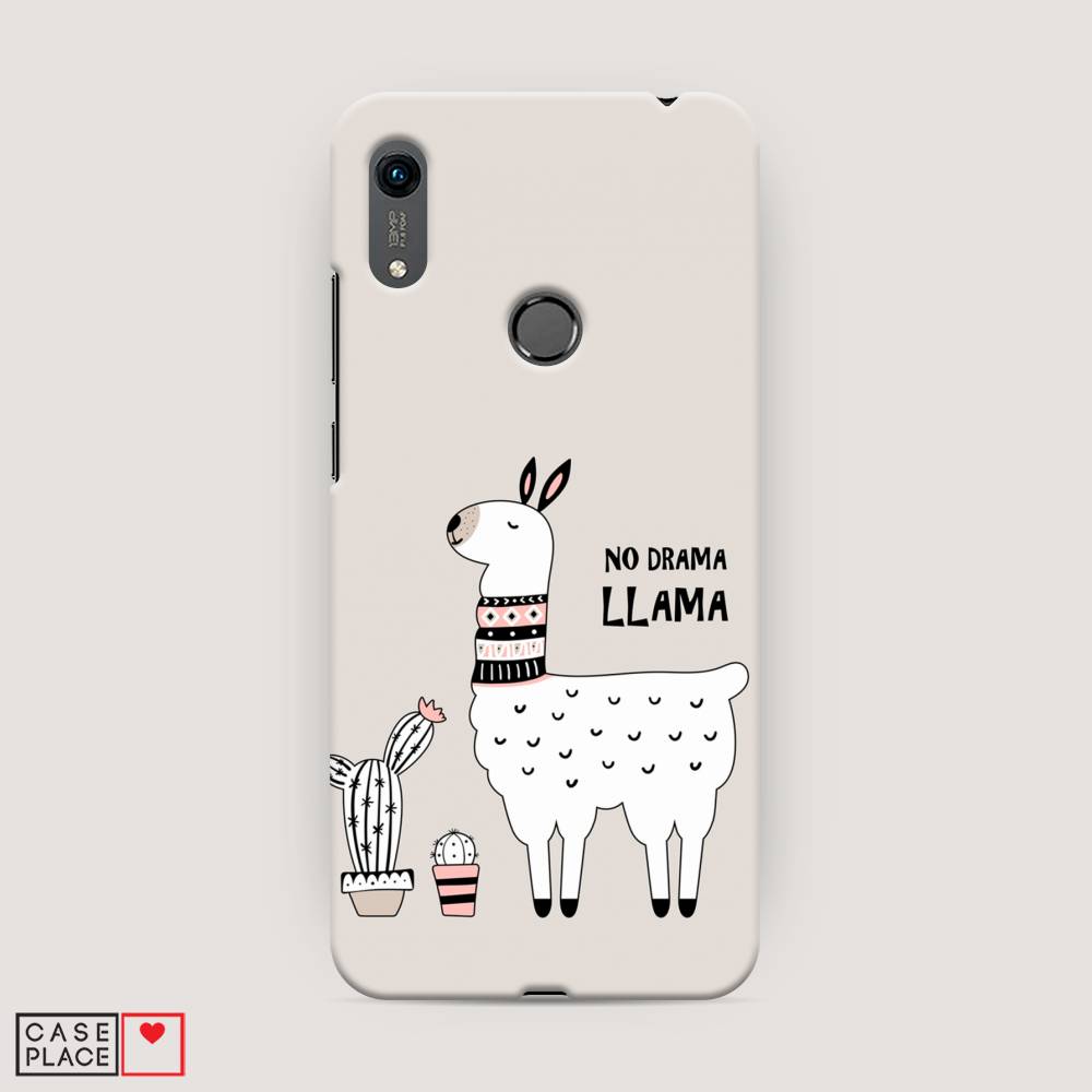 

Чехол Awog "No drama LLama" для Huawei Y6s